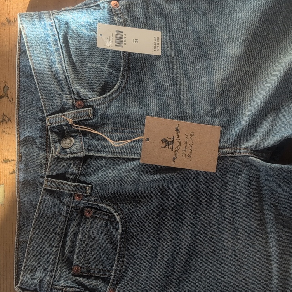 Anthropologie Denimist Women's Sz 24 Jaclyn Slim Kick Jeans - Picture 2 of 12